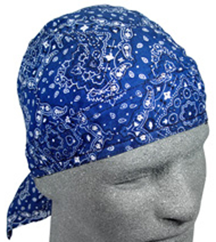 Paisley Navy, Standard Headwrap